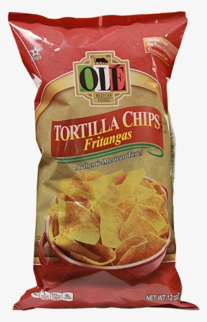 tortillas chips fritangas - ole crema - 15 oz