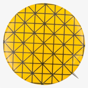 Yellow Pattern Art Button Museum - British Museum