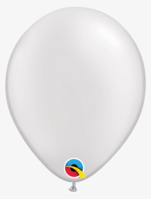 balão branco perolado 5" - qualatex