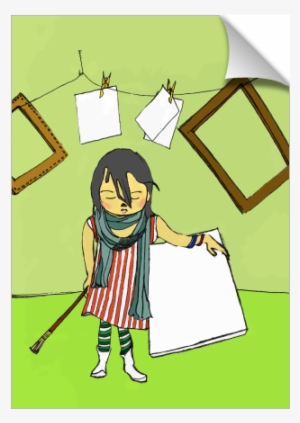 The Blank Canvas - Cartoon