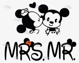 And Mrs Sweatshirts Google Zoeken Th - Mickey And Minnie Cute Kissing