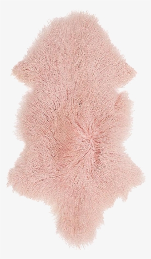 sheepskin throw rug pink blush bed linen mongolian - sheepskin