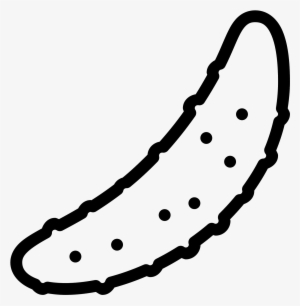 A Cucumber Is A Straight Line That Slowly Curves Inward