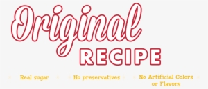 Original Recipe