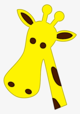 Giraffe Background Cliparts - Clip Art Giraffe Head