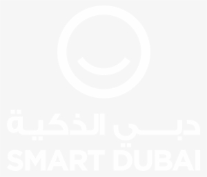 Smart Dubai Logo White Png