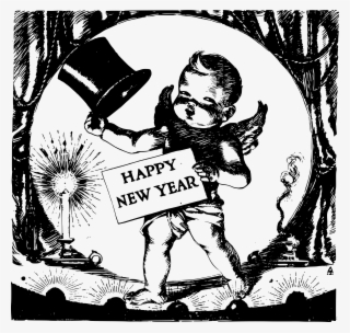 Baby New Year Drawing Cartoon Microsoft Word - Baby New Year