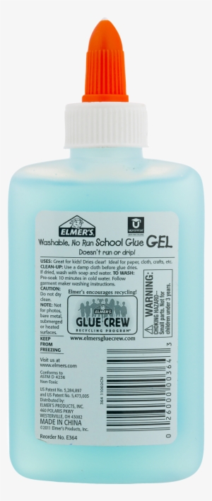 Elmer's Liquid Gel School Glue, Washable, 4 Ounces, - Cosmetics