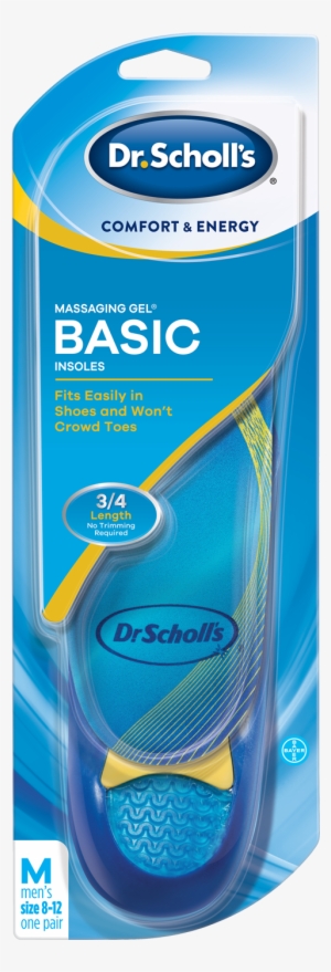 Front Of Dr - Dr Scholls Comfort & Energy Insoles, Ultra Thin,