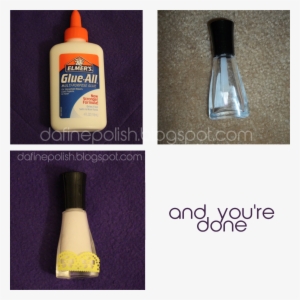 Ensure Your Polish Bottle Is Fully Empty & Clean - Elmer's Glue-all Multipurpose Glue-16oz