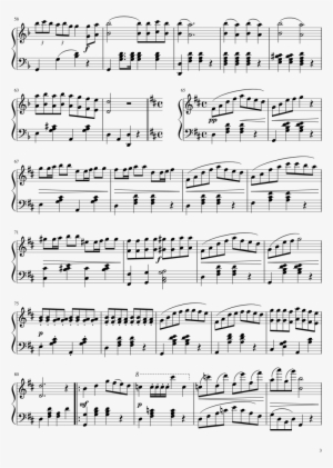 Confetti Y Serpentinas Sheet Music Composed By José - Kaine Salvation Piano Sheet