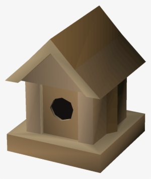 Oak Bird House Detail - Birdhouse