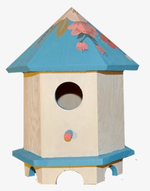 The Birdhouse Is An Extremely Well Decorated, Well - Water Well