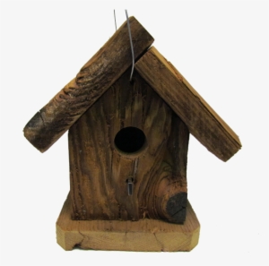 Bird-n-hand Small Rustic Birdhouse