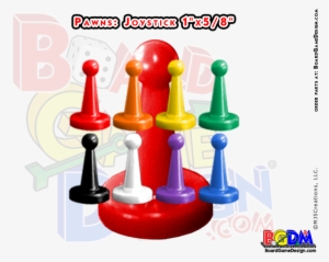 Pawns Joystick Shaped, Player Pieces, Movers - Board Game Game Pieces Png