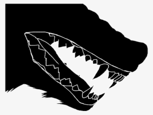 Wolf Sticker - Jaws