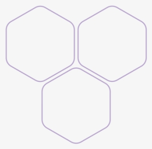 Icon-hexagons - Line Art