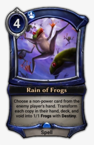 Rain Of Frogs - Eternal Card Game Vara