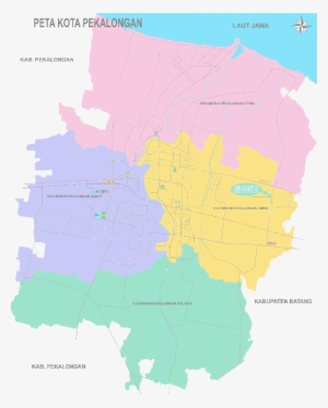 Peta Kota Pekalongan - Atlas