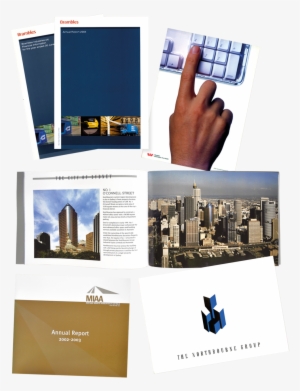 tony gordon printcounsel brochures annual reports inter - skyscraper