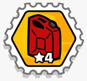 Fuel Rank 4 Stamp For Infobox - Club Penguin Crab Battle Stamp Puffle Launch