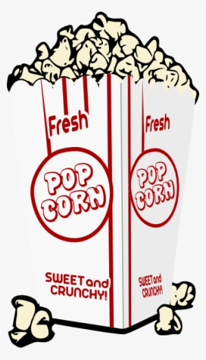 Popcorn Clip Art At Clkercom Vector Online Royalty - Pop Corn Coloring Pages