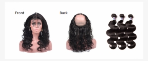 360 Closure Body Wave With Bundles