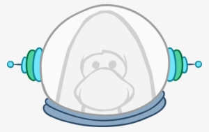 Clothing Icons 1869 - Club Penguin Space Helmet