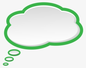 Bubble Speech Green White Png Clip Art Image Gallery - Circle