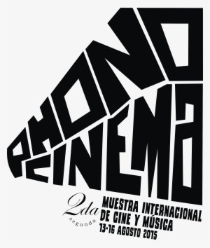 Logo 2da Muestra Negro - Phono Cinema 4