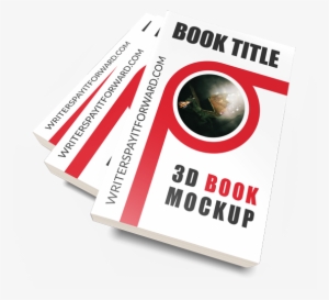 3d Book Mockup Paperback - Book