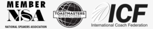 Speaker Logos Website B&w - Toastmasters International Guide To Public Speaking