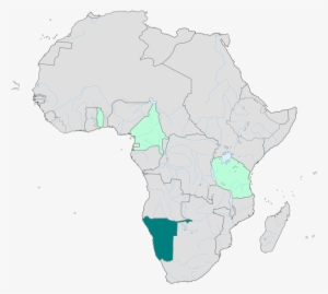 4 Kb, V - Namibia On Africa Map