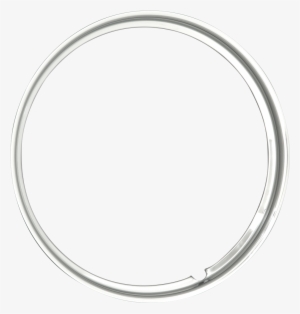Removed - White Hollow Circle Transparent Background
