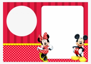 Convites Da Minnie Para Imprimir - Convite Do Mickey E Minnie