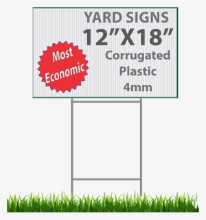 Signs 12" X 18" - Yard Signs