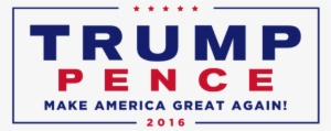 To Sign Up - Trump Pence Logo Font