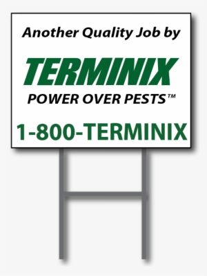 Yard Sign - Terminix