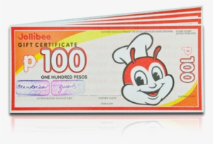 Jollibee Delivery Gift Certificate