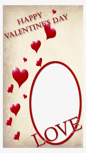 Valentine Border Png Download - Love