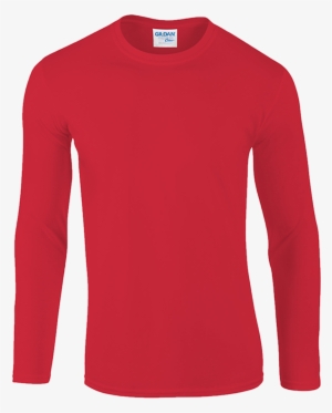 Home / Gildan / T Shirts / Gildan Premium Cotton Adult - Red T Shirt Long Sleeve
