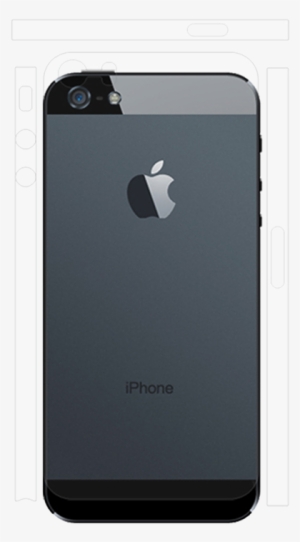 Back Matte For Iphone 5s - Back Of Iphone Png