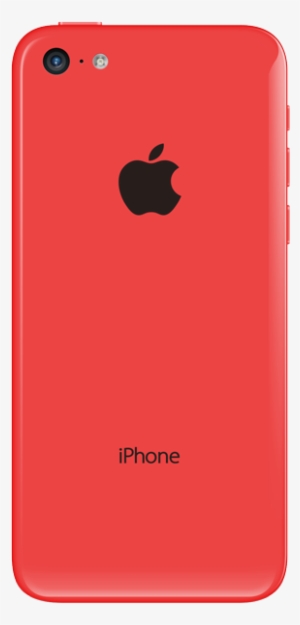 Iphone5c Red Back - Iphone 5c Red Png