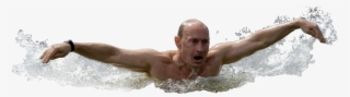 Swimming Png - Vladimir Putin