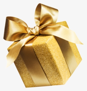 Golden Texture Gift Png