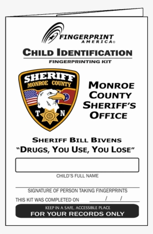 Child Identification Kit - Poster