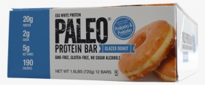 Julian Bakery Paleo Protein Bar Glazed Donut Box