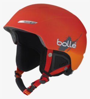 B-yond Soft Red Gradient Ski Helmet - 31199 Bolle B-yond Soft Red Gradient Ski Helmet - 54-58cm