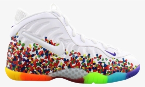 Little Posite Pro Ps 'fruity Pebbles' - Nike Lebron 15 'fruity Pebbles' Mens Sneakers