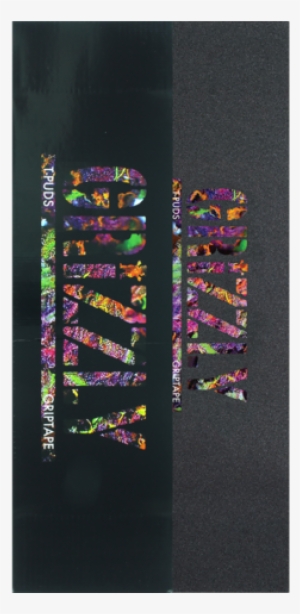 Grizzly Pudwill Stamp Fruity Pebbles Griptape - Grizzly Pudwill Kush Stamp Grip Tape